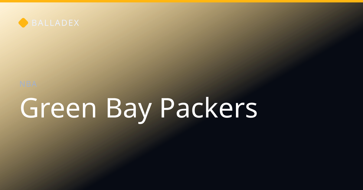 Green Bay Packers Depth Chart 2026 (Updated Oct 22) | Balladex